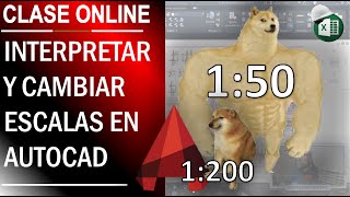 CÓMO INTERPRETAR Y CONVERTIR ESCALAS EN UN PLANO DE AUTOCAD [upl. by Firooc420]