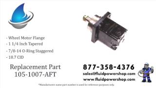 AFTERMARKET 1051007 HYDRAULIC MOTOR  FITS CHARLYNN ®  EATON ® 1051007006 [upl. by Nnairet]