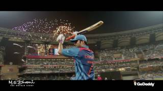 MS Dhoni – The Untold Story  Go You GoDaddy Commercial [upl. by Atselec]