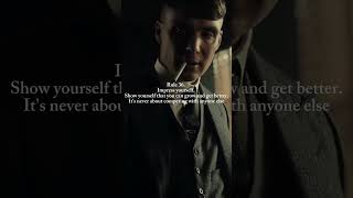 Tommy Shelby doesnt compete peakyblindersquotes motivation sigma thomasshelby [upl. by Mandel929]