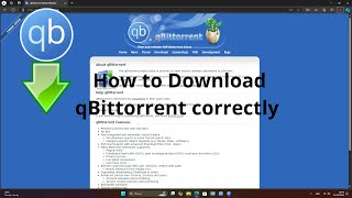 How to Download qBittorrent Correctly [upl. by Euqirne]