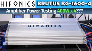 Hifonics BG16004  400W x 4 Find out [upl. by Wilde]