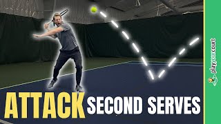 How To Rip Weak Second Serves [upl. by Emlyn86]