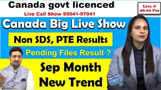 Canada Big Live Show  Sep Month New Trend  Pending Files Result [upl. by Oeramed]