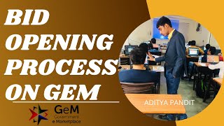 GeM Bid Opening Process I GEM BID AWARD I How to Open Bid in GemM Portal by Buyer [upl. by Lehte545]