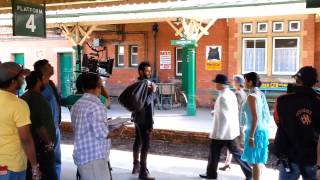 Bluebell Railway  Filming at Horsted Keynes station  27th August 2013 [upl. by Aicela]