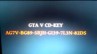 GTA V CD KEY  No surveys [upl. by Akahc]