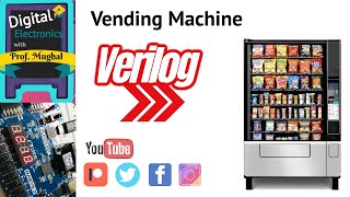 35 Vending Machine ➠ Basys 3 FPGA Board  Verilog HDL [upl. by Odraboel279]