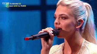 HD Louisa Johnson performing quotAlonequot by Heart  Children in Need 2017 Rocks the 80s [upl. by Direj224]