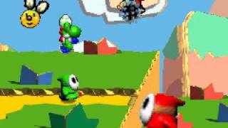 Yoshis Story GBA Tech Demo Gameplay [upl. by Schargel]