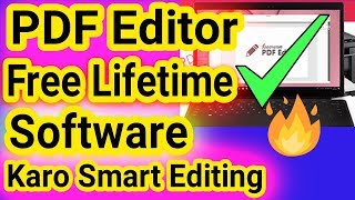 Free Lifetime Smart PDF Reader amp Editor Full Review [upl. by Anaeg455]