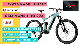 eMTB made in Italy by Lombardo Sempione PRO mod 2021 nuovo colore il Green old [upl. by Arther233]