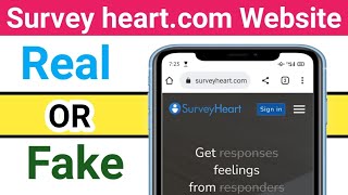 survey heartcom is real or fake  surveyheartcom review  surveyheartcom kya hai [upl. by Ryhpez]