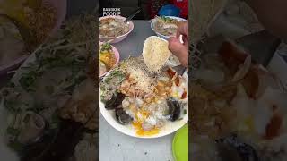 Giant Pork Porridge pork porridge bangkok streetfood youtubeshorts foodie food [upl. by Llewoh]