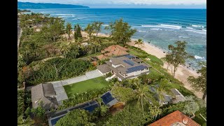 61465 Kamehameha Hwy Haleiwa HI  Chuns Reef Beachfront Estate for sale  Oahus North Shore [upl. by Javed469]