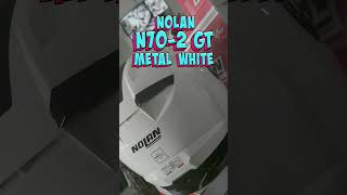 Nolan N702 GT Metal White  Video Singkat Helm Nolan [upl. by Ehrsam54]