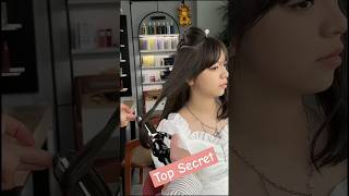 Top Secret Get Big Curls with a Straightener – No Curling Iron Needed glowhairdiaries hairhacks [upl. by Valda842]