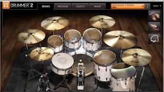 Lynyrd Skynyrd Gimme Back My Bullets Drum Cover EZdrummer [upl. by Euqram266]