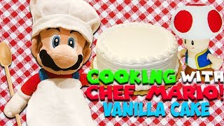 SM134 Short Cooking With Chef Mario quotVanilla Buttercream Cakequot [upl. by Macintosh]