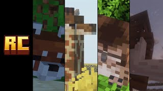 Minecraft  Recrafted creatures Mod showcase [upl. by Muhcan]