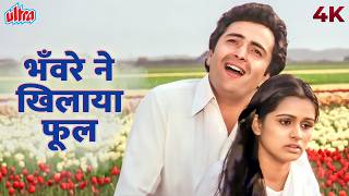 Bhanware Ne Khilaya Phool Video Song 4K  Prem Rog  Suresh Wadkar Lata Mangeshkar  Rishi Kapoor [upl. by Cullen]