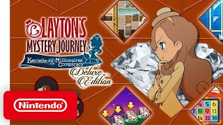 LAYTON’S MYSTERY JOURNEY Katrielle and the Millionaires’ Conspiracy Deluxe Edition Launch Trailer [upl. by Emiatej]