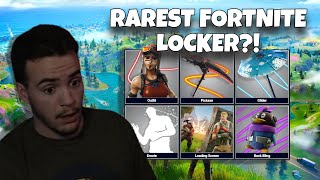 8 People Only ONE RAREST Fortnite Locker [upl. by Larner]