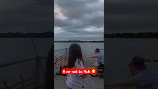 How not to fish… fishing camping fail outdoors boat kidsvideo funny youtubeshorts shorts [upl. by Sisson502]