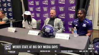 Weber State Football Picked To Finish Sixth In Big Sky Preseason Media Poll [upl. by Lynea]