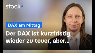 Warten auf die JOLTS DAX in Lauerstellung  DAX am Mittag [upl. by True]