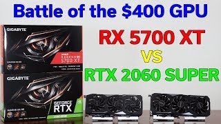 RX 5700 XT Review — Battle of the 400 GPU — 60 Benchmarks [upl. by Akirehc641]