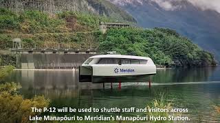 Introducing NZs first hydrofoiling electric ferry and NZs best commute [upl. by Hsihsa]