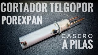 Cortador Casero de Telgopor o Porexpan a Pilas Ideal para las Fiestas [upl. by Galina680]