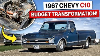 1967 Chevrolet C10 Budget Friendly Transformation Patina Paint Longbed Shop Truck [upl. by Repard694]