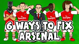 6 ways to fix Arsenal ► 442oons x Onefootball [upl. by Geller]