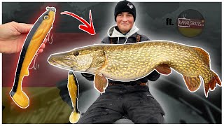 Trying FLATNOSE GIANT  Catching HUGE PIKE 🇩🇪  Team Galant ft kanalgratisdotde [upl. by Hungarian72]