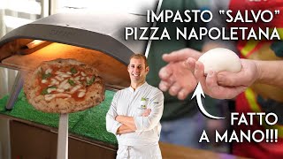 IMPASTO A MANO  LA RICETTA DELLA PIZZA NAPOLETANA DI SALVATORE SALVO [upl. by Bogie]