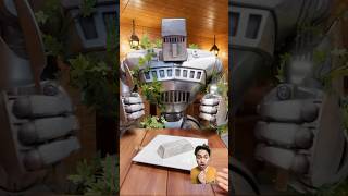 MAKANAN ROBOT cooking fireplace ngeshortsdulu [upl. by Aisya]