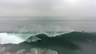 Big Surf Sunday Redondo Breakwall Redondo Breakwater [upl. by Gombach]