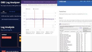 3 Helpful OBS tools to help with problems OBS Analyzer  Inspector Twitch  Twitch test [upl. by Sharma590]