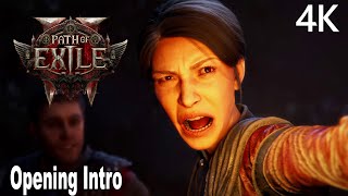 Path of Exile 2 Opening Intro Cinematic 4K [upl. by Annahavas479]