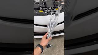 Stabilizer bar links  sway bar link replacement  how to replace Toyota Prius [upl. by Kina]