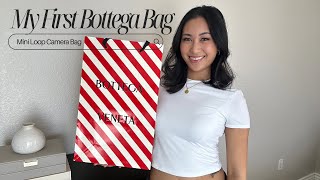 My First Bottega Veneta Bag Unboxing [upl. by Einnaej]