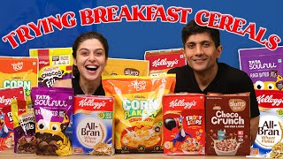 Trying amp Rating Breakfast Cereals [upl. by Kravits33]