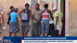 POLÉMICA À VOLTA DOS DOENTES EVACUADOS PARA PORTUGAL [upl. by Ahsimac]