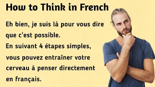 Comment penser en français Conseils faciles । How to think in French easy Tips । Learn French [upl. by Erdnua257]