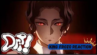 FROZO REACTS TO Driptick INFINITY CASTLE DEMON SLAYER RAP AMV [upl. by Enelaj]