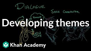 Developing themes  Reading  Khan Academy [upl. by Adnerol770]