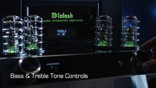 The very cool McIntosh MA252 Hybrid integrated amplifier [upl. by Ahsikym]