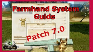 The Farmhand System Guide ArcheRage Private Server 70 ArcheRage [upl. by Haimerej83]